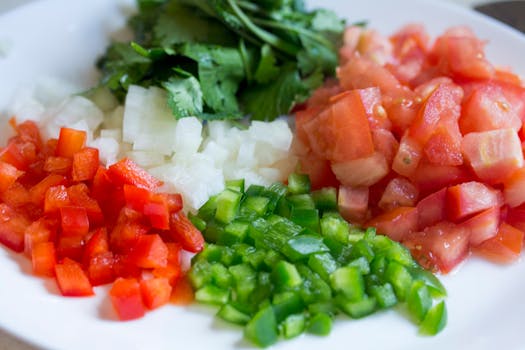 meal prep with colorful veggies and grains