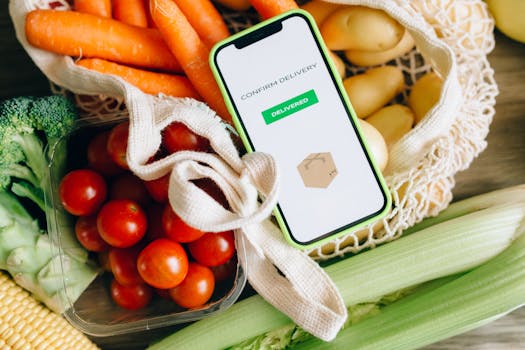 Tracking nutrition with a mobile app