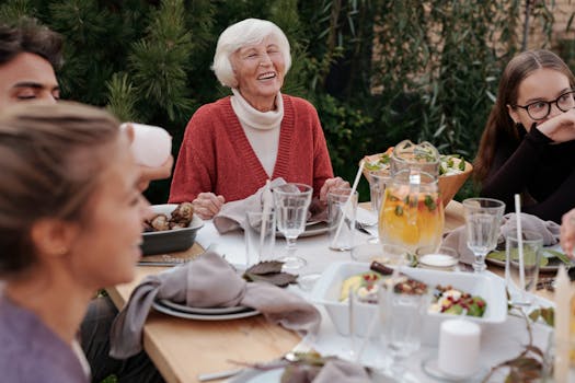 image of a group enjoying a mindful eating workshop